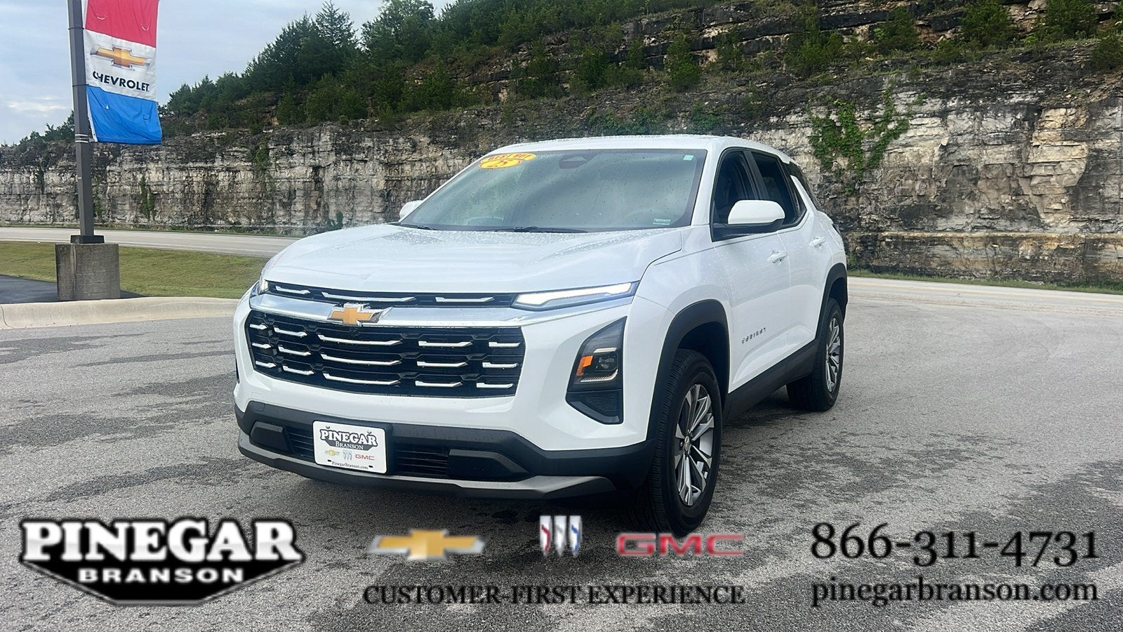 2025 Chevrolet Equinox — rear three-quarter view