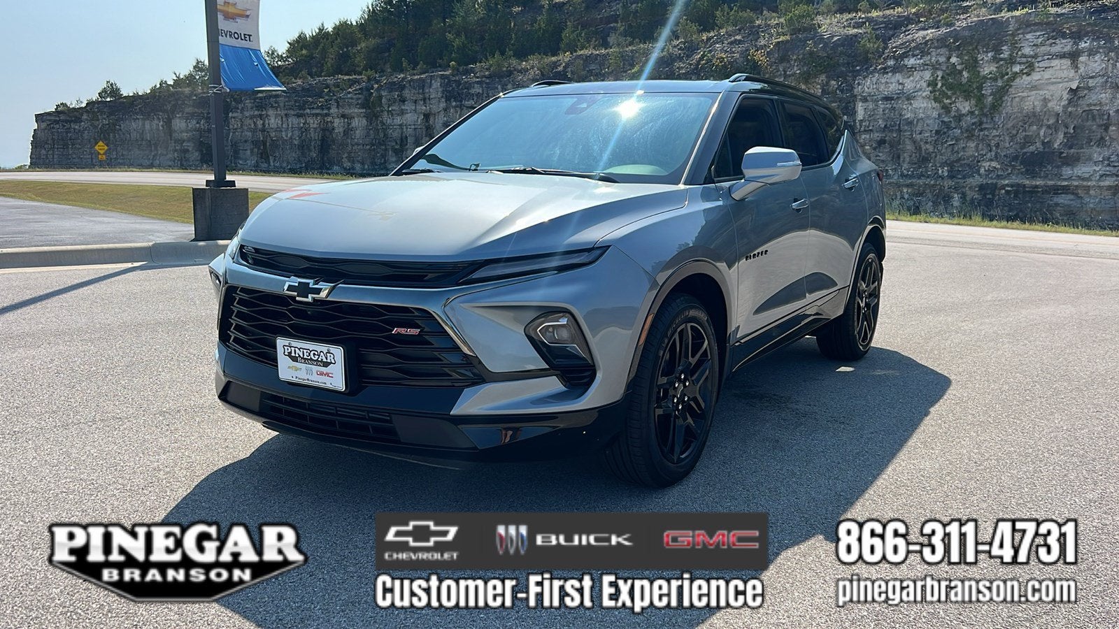 2026 Chevrolet Blazer — rear three-quarter view