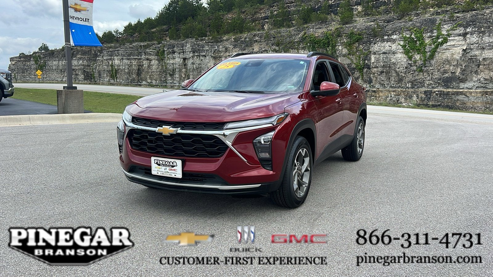 2025 Chevrolet Trax — rear three-quarter view